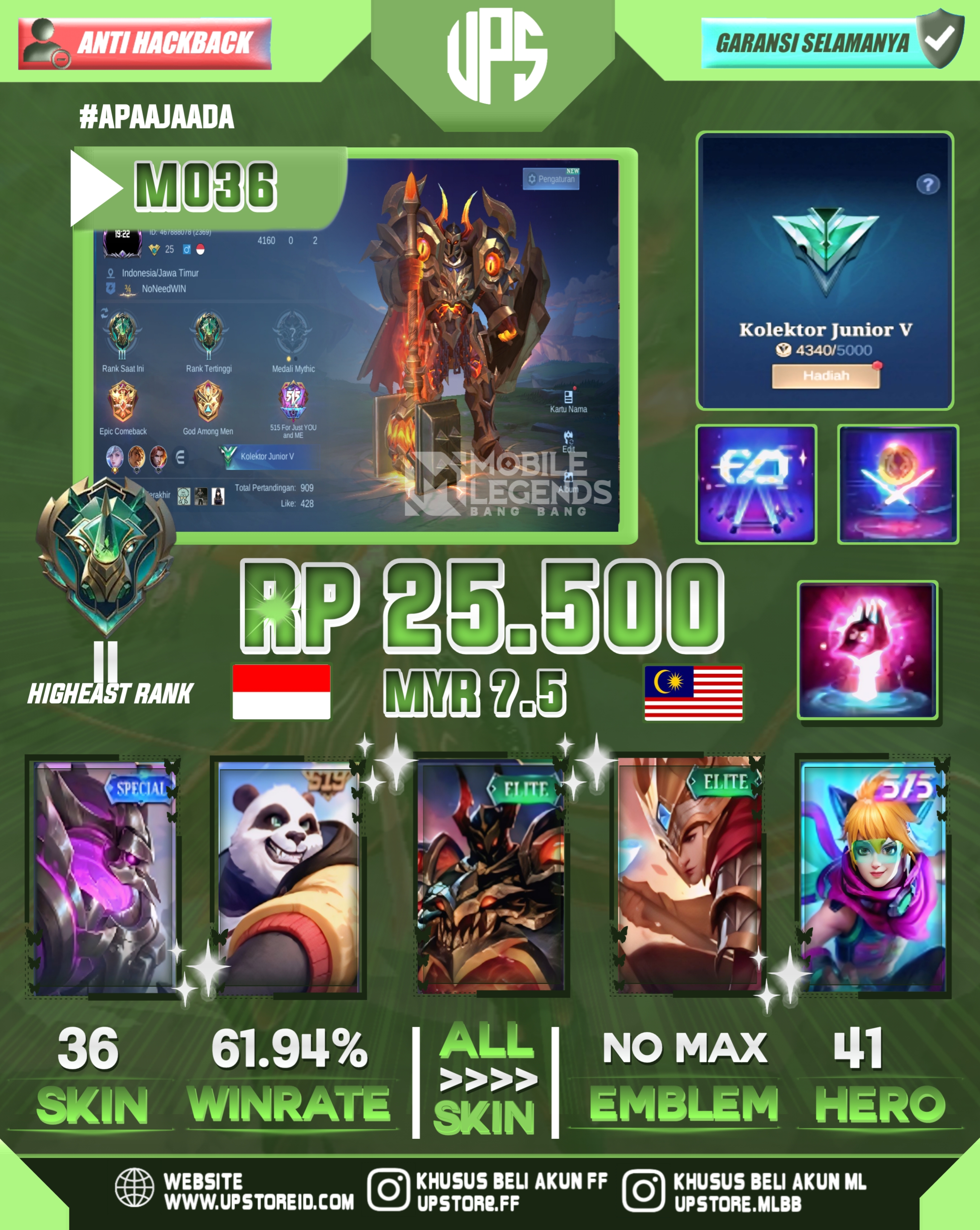 AKUN MOBILE LEGENDS